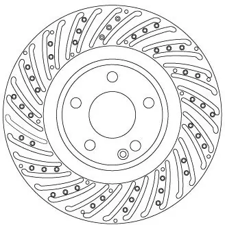 Do wyczerpania zapasów Tarcza hamulcowa TRW DF6633S