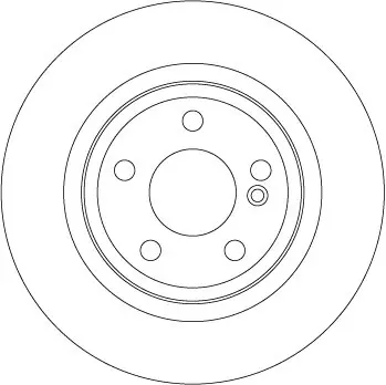 Tarcza hamulcowa TRW DF6634 Rabat