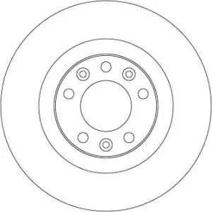 Bezpieczna płatność Tarcza hamulcowa TRW DF6667