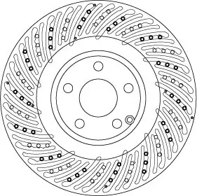 Cena promocyjna Tarcza hamulcowa TRW DF6674S