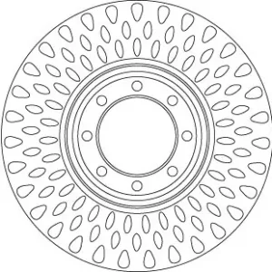 Nie przegap Tarcza hamulcowa TRW DF6688S