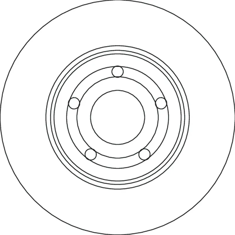 Tarcza hamulcowa TRW DF6708 Łatwy zwrot