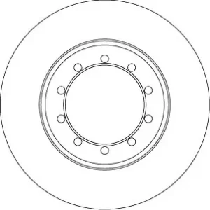 Tarcza hamulcowa TRW DF6711 Super okazja