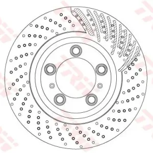Oferta Tarcza hamulcowa TRW DF6721S