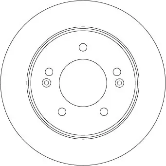 Tarcza hamulcowa TRW DF6725 Szybka dostawa