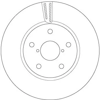 Tarcza hamulcowa TRW DF6727S Kup online