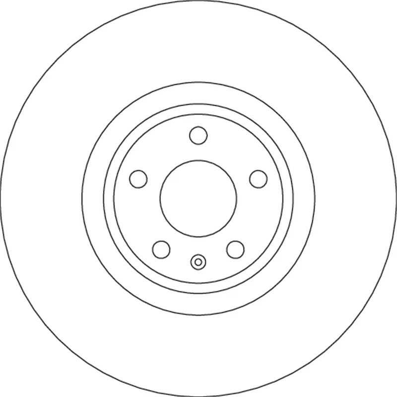 Dostępne od ręki Tarcza hamulcowa TRW DF6729S