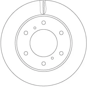 Tarcza hamulcowa TRW DF6735 Szybka wysyłka
