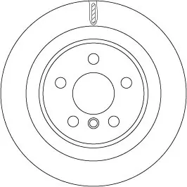 Tarcza hamulcowa TRW DF6755 Wyprzedaż