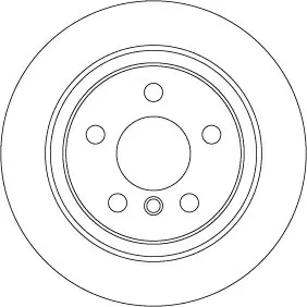Promocja Tarcza hamulcowa TRW DF6756