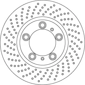 Tarcza hamulcowa TRW DF6778S Dodaj do koszyka