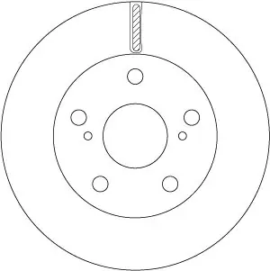 Niska cena Tarcza hamulcowa TRW DF6782S