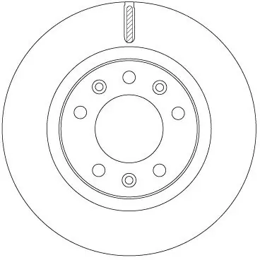 Najlepsza cena Tarcza hamulcowa TRW DF6785