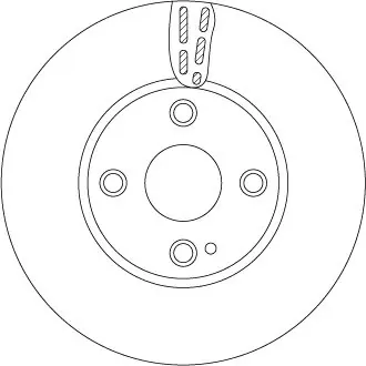 Tarcza hamulcowa TRW DF6793 Zamów dziś