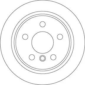 Tylko do końca tygodnia Tarcza hamulcowa TRW DF6795