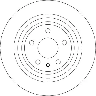 Wysoka jakość Tarcza hamulcowa TRW DF6809