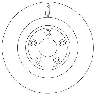 Tarcza hamulcowa TRW DF6816S Kup teraz