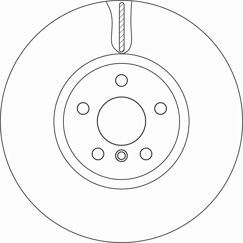 Tarcza hamulcowa TRW DF6845S Super okazja
