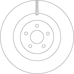 Okazja Tarcza hamulcowa TRW DF6871
