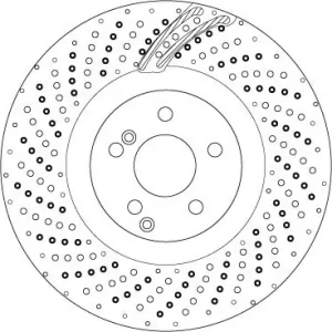 Tarcza hamulcowa TRW DF6873S Darmowy zwrot
