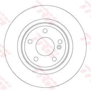 Tarcza hamulcowa TRW DF6886 Dodaj do koszyka