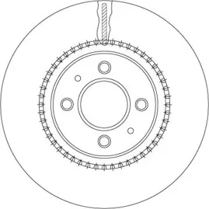 Tarcza hamulcowa TRW DF6904 Niska cena
