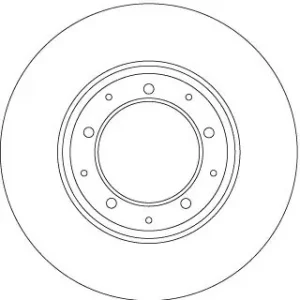 Tarcza hamulcowa TRW DF6905 Szybka wysyłka