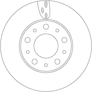 Okazja Tarcza hamulcowa TRW DF6918S