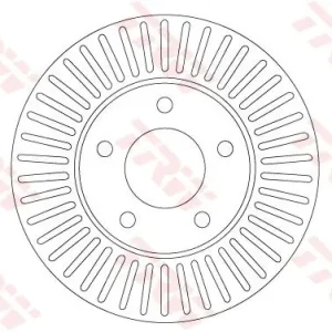 Obniżka ceny Tarcza hamulcowa TRW DF6922