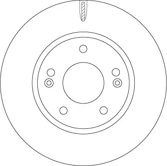 Tarcza hamulcowa TRW DF6936 Ostatnie sztuki
