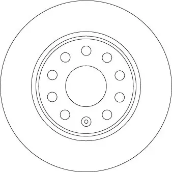 Zniżka Tarcza hamulcowa TRW DF6952