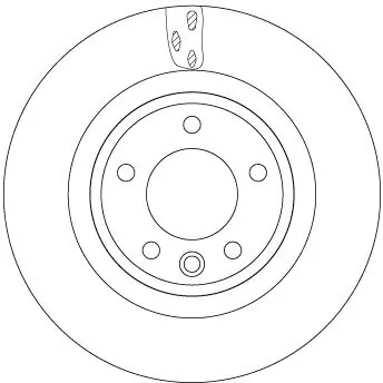 Promocja Tarcza hamulcowa TRW DF6956S