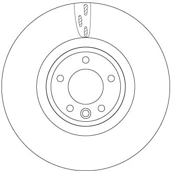Premium Tarcza hamulcowa TRW DF6957S