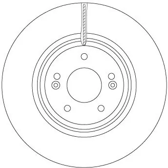 Tarcza hamulcowa TRW DF6958S Okazja
