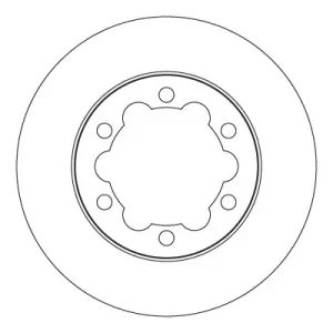 Tarcza hamulcowa TRW DF6973S Promocja