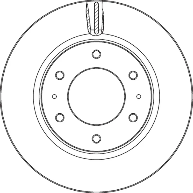 Tarcza hamulcowa TRW DF6992S Zniżka