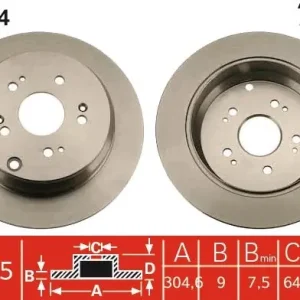 Hit cenowy Tarcza hamulcowa TRW DF7374
