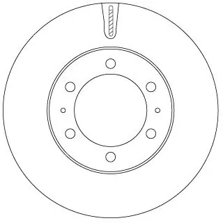 Tarcza hamulcowa TRW DF7827S Szybka dostawa