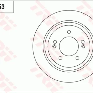 Tarcza hamulcowa TRW DF7953 Cena promocyjna