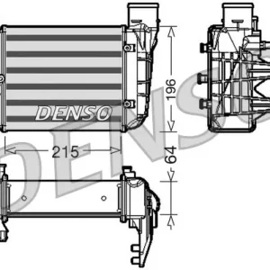 Kup online Chłodnica powietrza doładowującego DENSO DIT02002