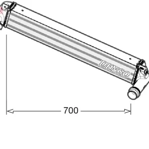 Hit sprzedaży Chłodnica powietrza doładowującego DENSO DIT06010