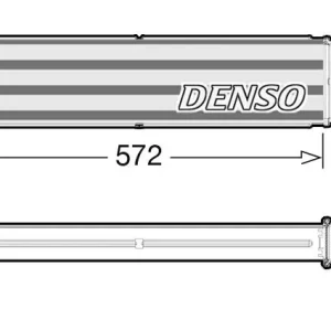 Wysoka jakość Chłodnica powietrza doładowującego DENSO DIT09103