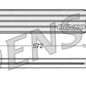 Darmowa dostawa Chłodnica powietrza doładowującego DENSO DIT09107