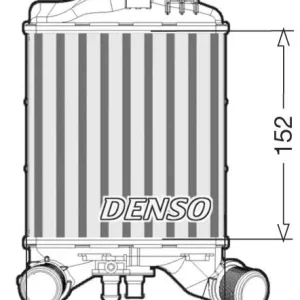 Chłodnica powietrza doładowującego DENSO DIT09111 Tani