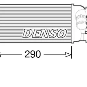 Wysoka jakość Chłodnica powietrza doładowującego DENSO DIT09115