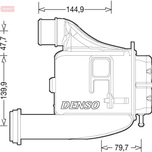 Chłodnica powietrza doładowującego DENSO DIT12006 Promocja