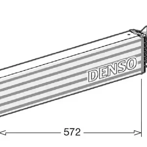 Hit sprzedaży Chłodnica powietrza doładowującego DENSO DIT20004