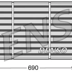 Ekspresowa dostawa Chłodnica powietrza doładowującego DENSO DIT23001