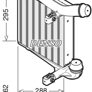 Tylko dziś Chłodnica powietrza doładowującego DENSO DIT28013