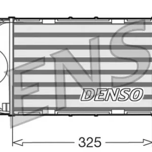 Szybka dostawa Chłodnica powietrza doładowującego DENSO DIT28015